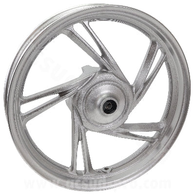 CERCHIO ANTERIORE OEM QUALITY HONDA SH 125-150CC 2017-2025 ( OEM : 44650-K0R-V10ZB ) NH146M GRIGIO METALLIZZATO        