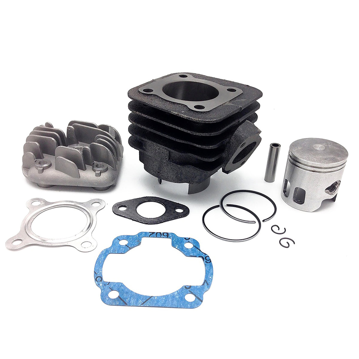 KIT CILINDRO CON TESTA D.47 MINARELLI ORIZZONTALE 50 AC