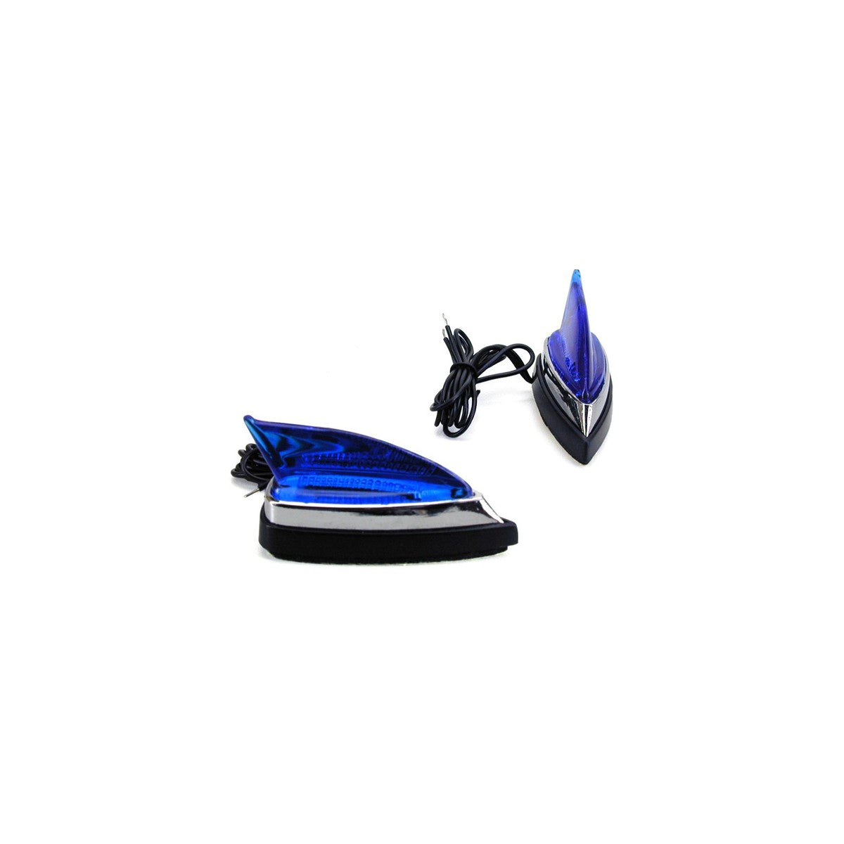 COPPIA FRECCE ADESIVE FLAMME BLU ONE : 77220350 PER MOTO E SCOOTER