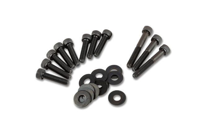 Viti coperchio variatore STR8 acciaio nero Yamaha BW's / Slider