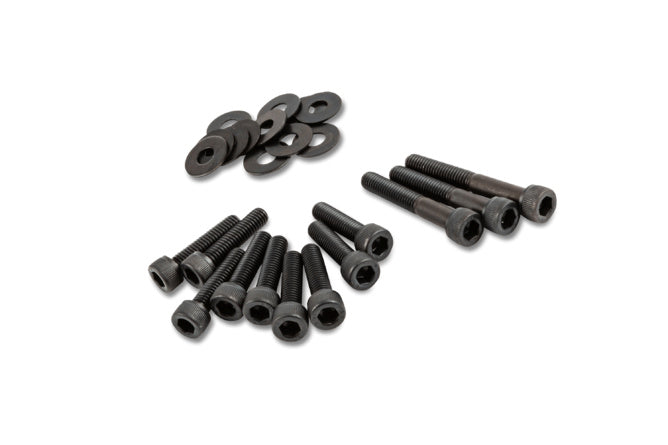 Viti coperchio variatore STR8 acciaio nero Yamaha BW's / Slider