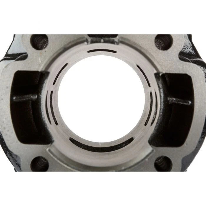 Gruppo termico ø 49 per motori Minarelli AM345/6 - Cilindro in ghisa Minacrom 5 travasi - Cilindrata 73,5cc - Corsa mm. 39 - Rapp. Comp. 1:12,5 - Completo di testa