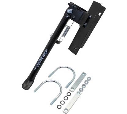 Buzzetti 4639 Cavalletto laterale nero Peugeot Ludix Classic e Elegance Ruote da 14 pollici