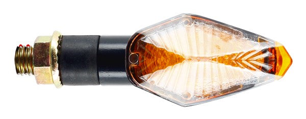 Mini lampeggianti Frecce LED Losange di SIFAM per moto e scooter. Coppia omologata CE