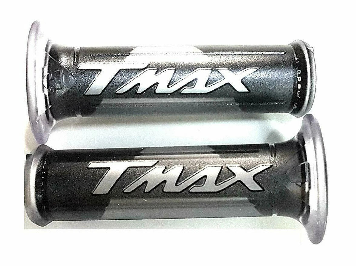 COPPIA MANOPOLE CON SCRITTA TMAX VARI COLORI YAMAHA T MAX 500 530 560 2001-2026