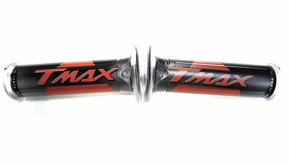 COPPIA MANOPOLE CON SCRITTA TMAX VARI COLORI YAMAHA T MAX 500 530 560 2001-2026