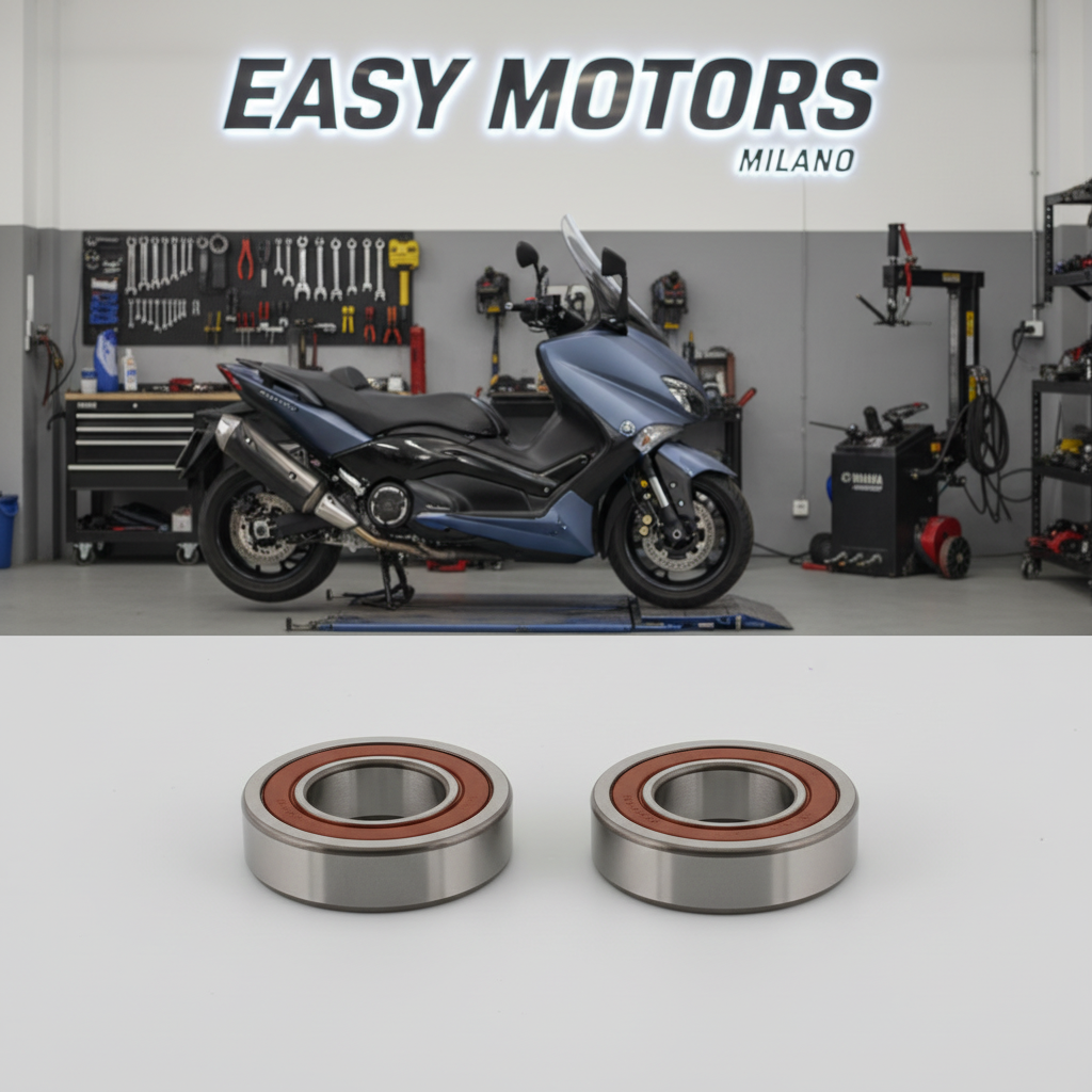 2 CUSCINETTI CERCHIO RUOTA ANTERIORE YAMAHA TMAX 500 530 2001/2019