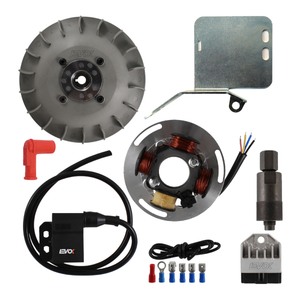 KIT ACCENSIONE ELETTRONICA EVOK PIAGGIO VESPA ANNI 50 Ø 17