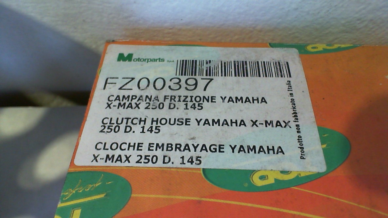 CAMPANA FRIZIONE TOP YAMAHA XMAX 250 2006 TOP PERFORMANCE: FZ00397