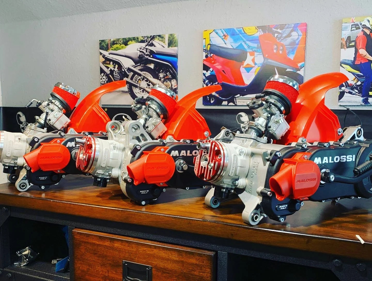 Motore completo RC-ONE 94cc, non assemblato, per motore Minarelli Orizzontale
