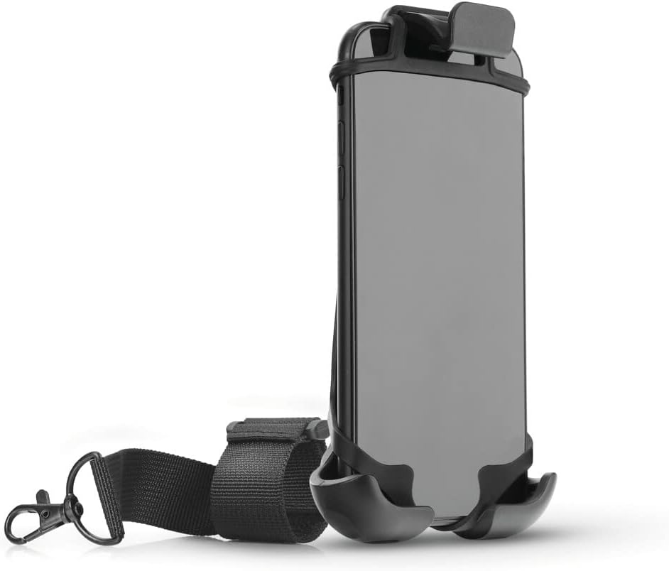 Supporto Porta telefono Smartphone Moto Scooter con attacco per vaschetta olio freni / frizione Optiline 91596+90453 T-max
