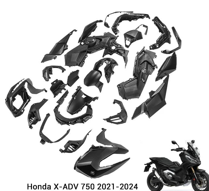 Kit Completo di Carene per Honda X-ADV 750 2021-2024 NERO