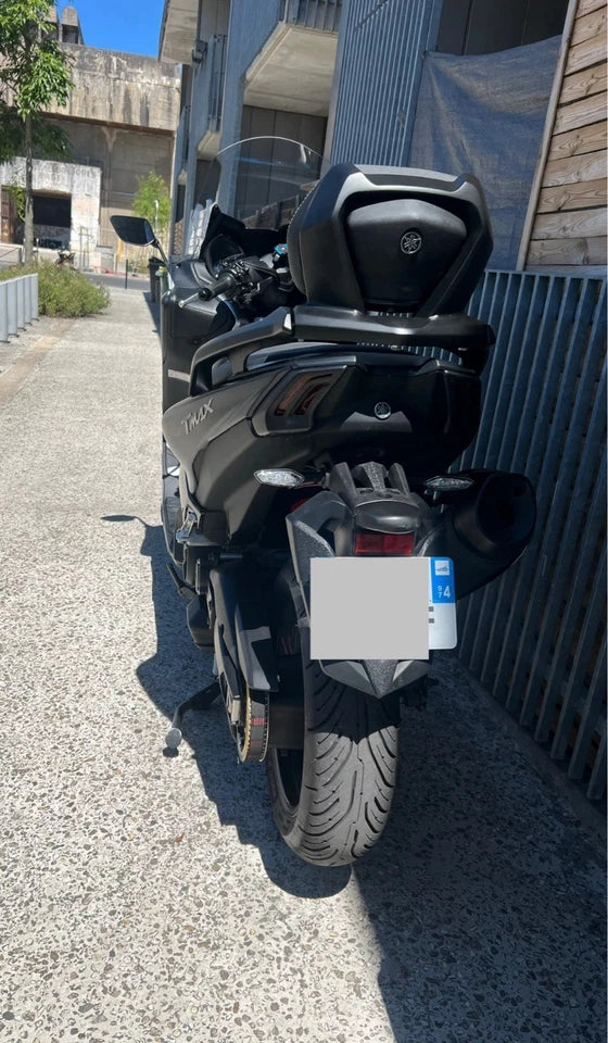 SCHIENALE SCHIENALINO POGGIASCHIENA YAMAHA TMAX 530 560 CC 2017-2021 CON CUSCINO E LA PIASTRA