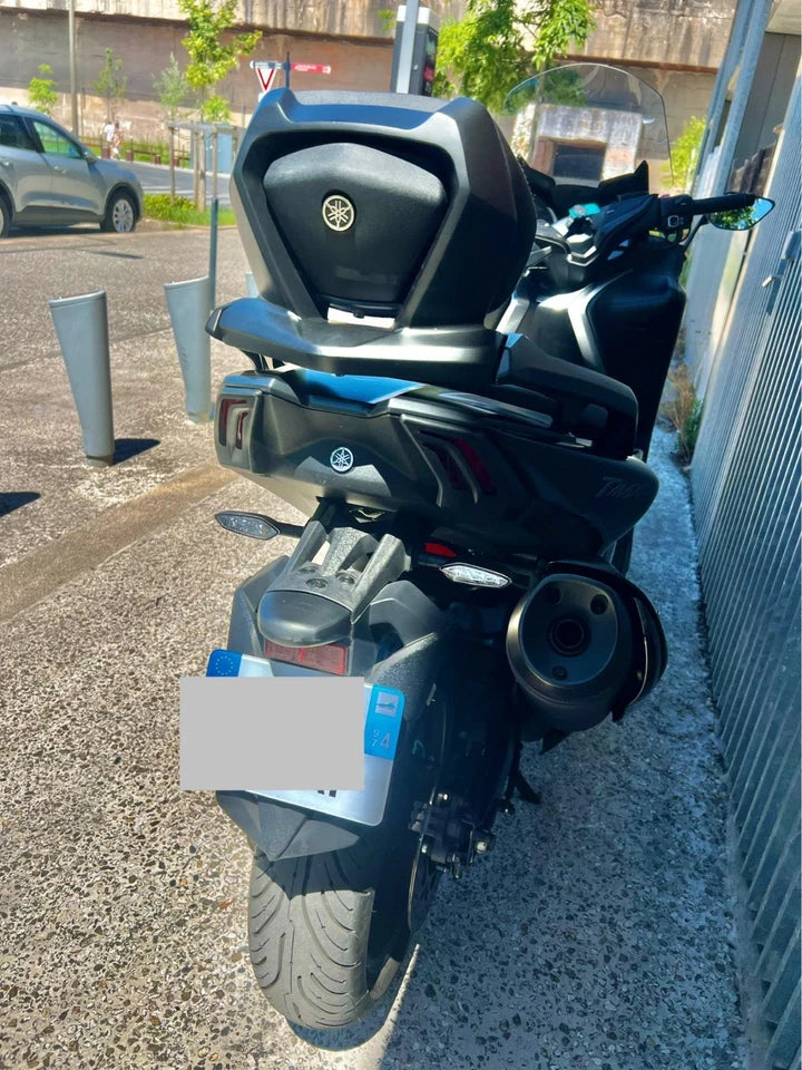 SCHIENALE SCHIENALINO POGGIASCHIENA YAMAHA TMAX 530 560 CC 2017-2021 CON CUSCINO E LA PIASTRA
