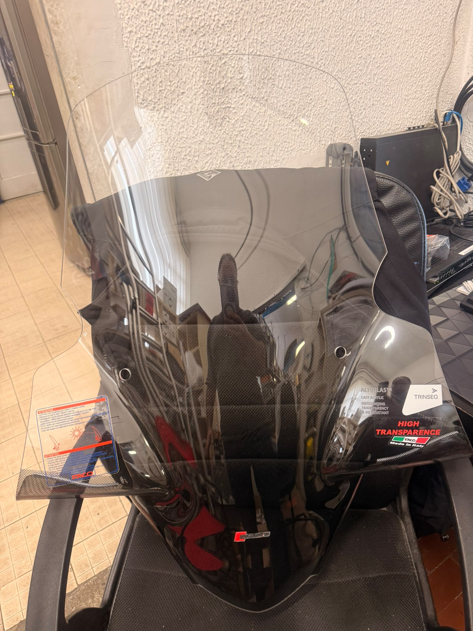 PARABREZZA PARAVENTO FACO-23336 YAMAHA X-Max 125 e 250 (2014-2017) e X-Max 400 (2013-2016)