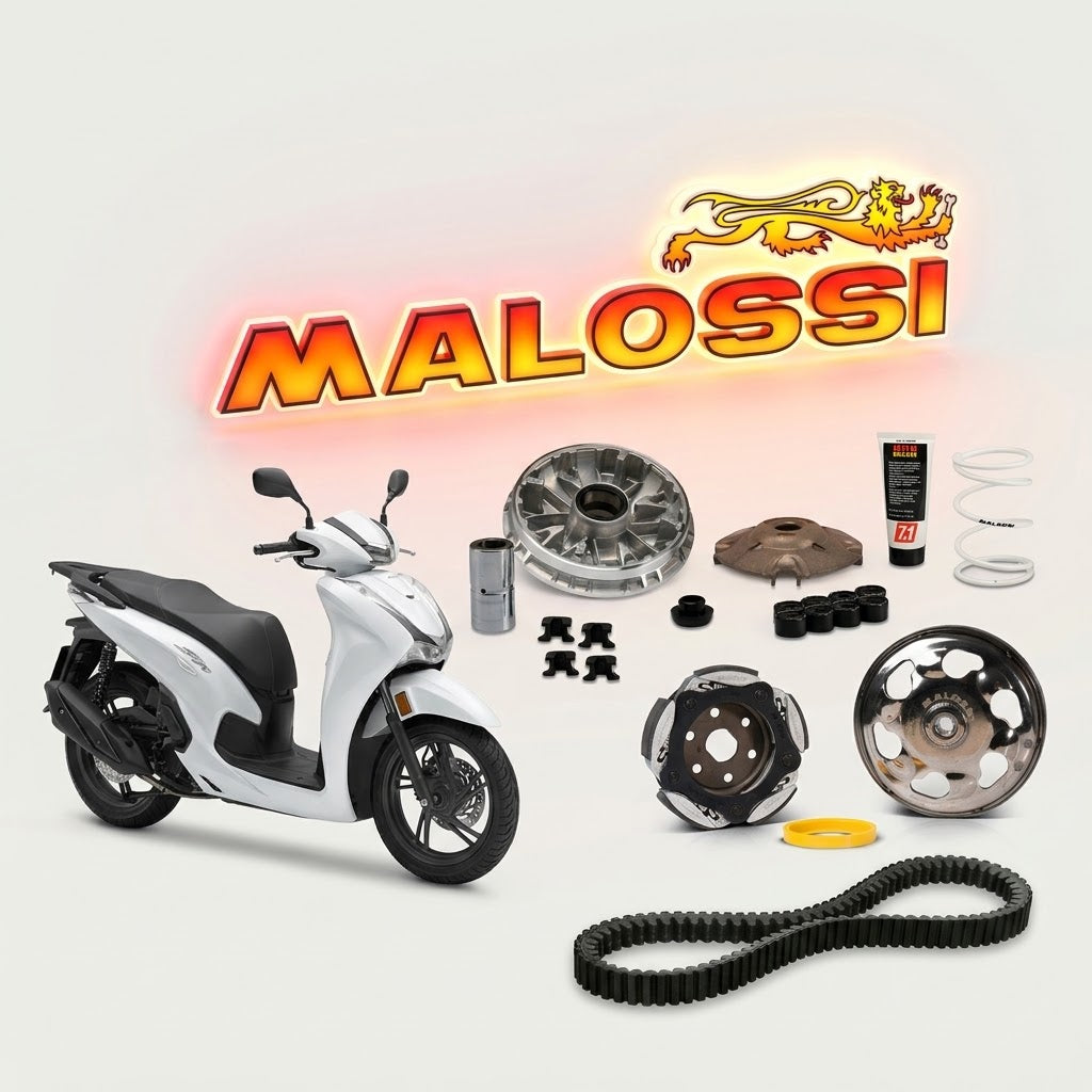 TRASMISSIONE COMPLETA MALOSSI VARIATORE+CAPANA+FRIZIONE+CINGHIA HONDA SH ADV FORZA 350