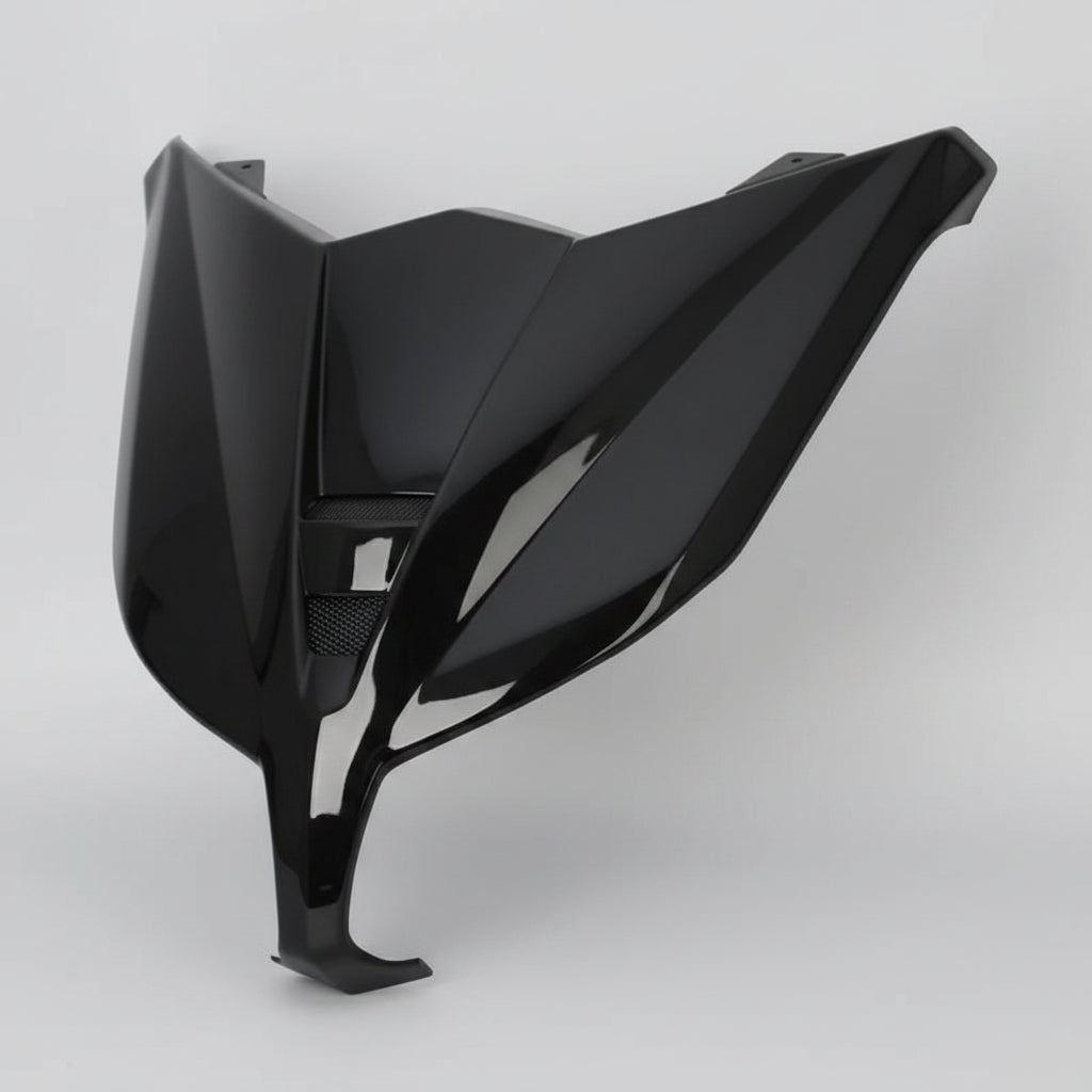 CARENA SCUDO ANTERIORE BCD DESIGN X YAMAHA T-MAX 530 2012>2014 NERO LUCIDO