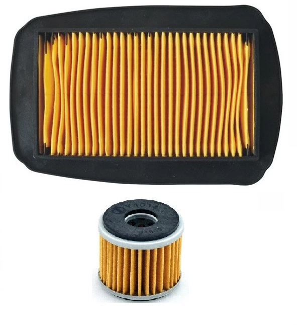 FILTRO ARIA E FILTRO OLIO YAMAHA MT 125 2015-2025 Hiflo HFA4106+HF141
