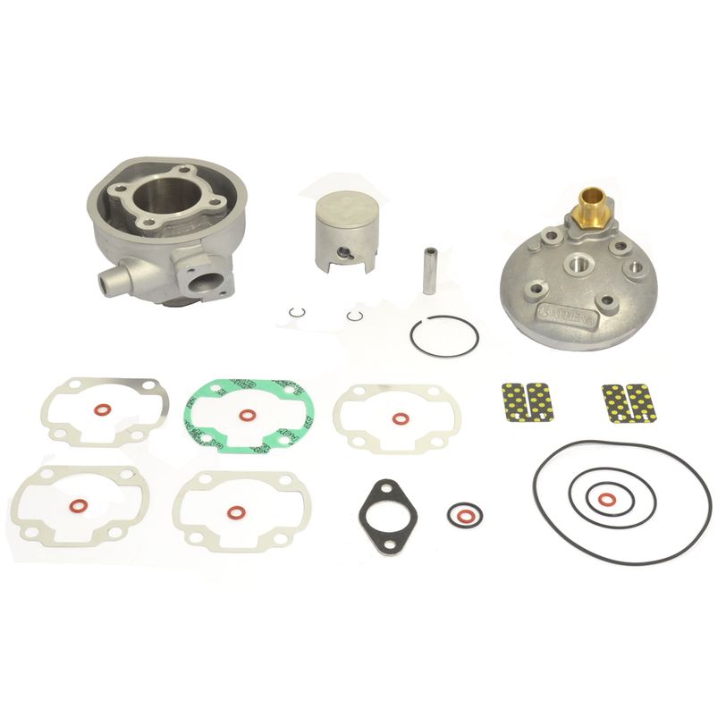 Gruppo Termico Cilindro Big Bore Ø47,6 mm, 70 cc, Spinotto Ø 10 mm Minarelli Orizzontale LC