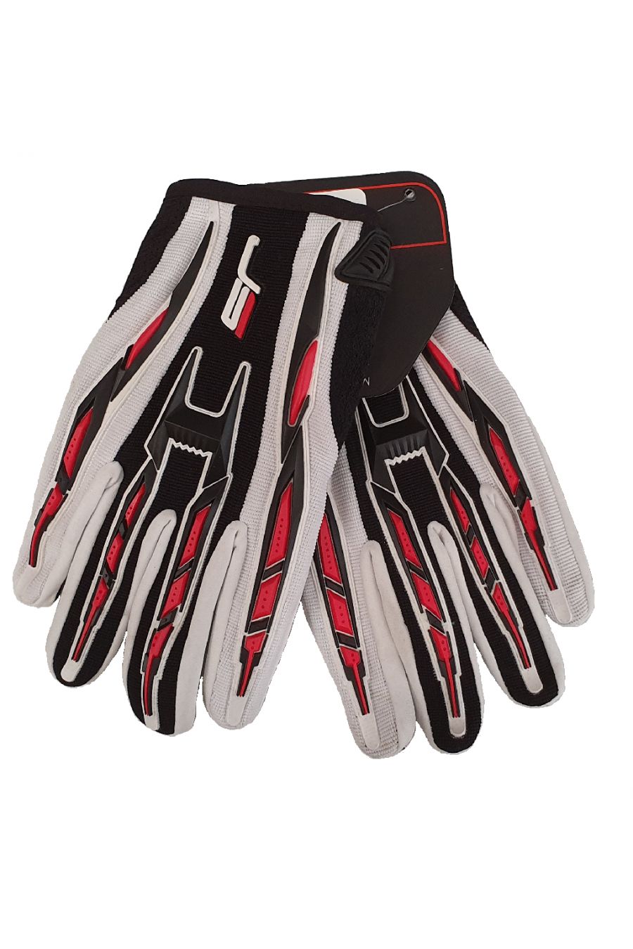 Guanti Estivi Leggei Da Cross Jollisport Ghost Blue ROSSO GIALLO