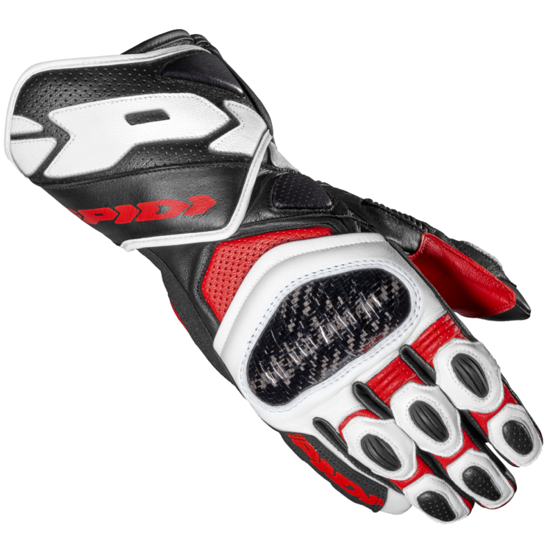 Guanti in pelle nero Spidi Carbo 7 Gloves Black moto stradali