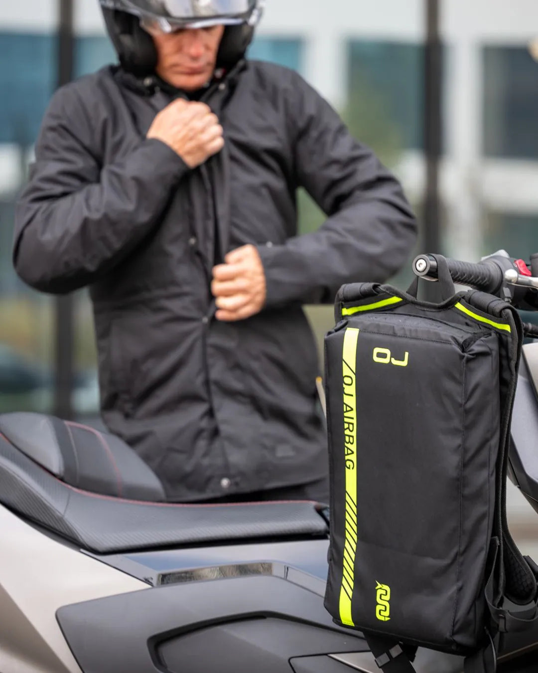 Airbag Flat Gialli Oj per Moto e Scooter