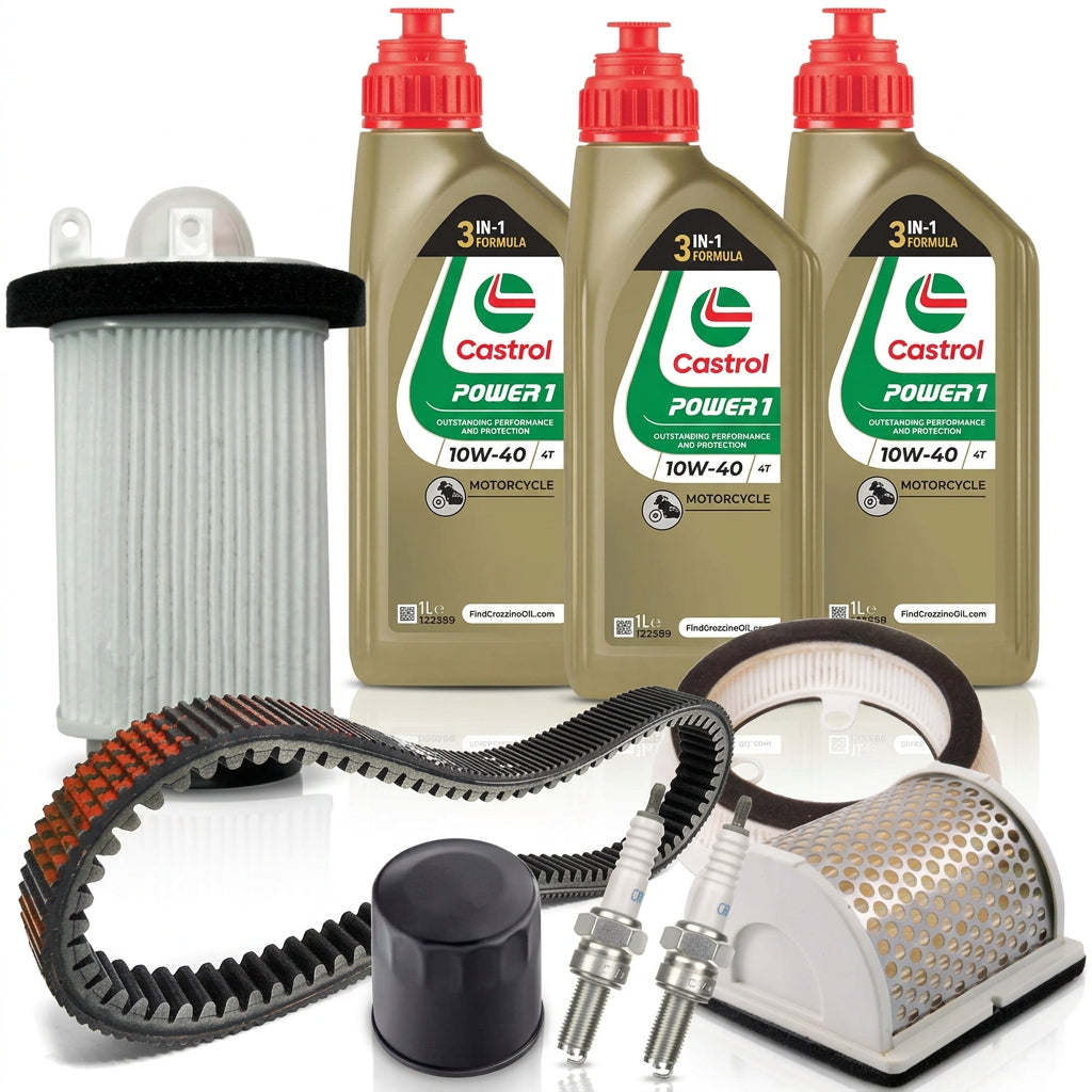 KIT TAGLIANDO COMPLETO YAMAHA T-MAX TMAX 500 2001-2007 CASTROL