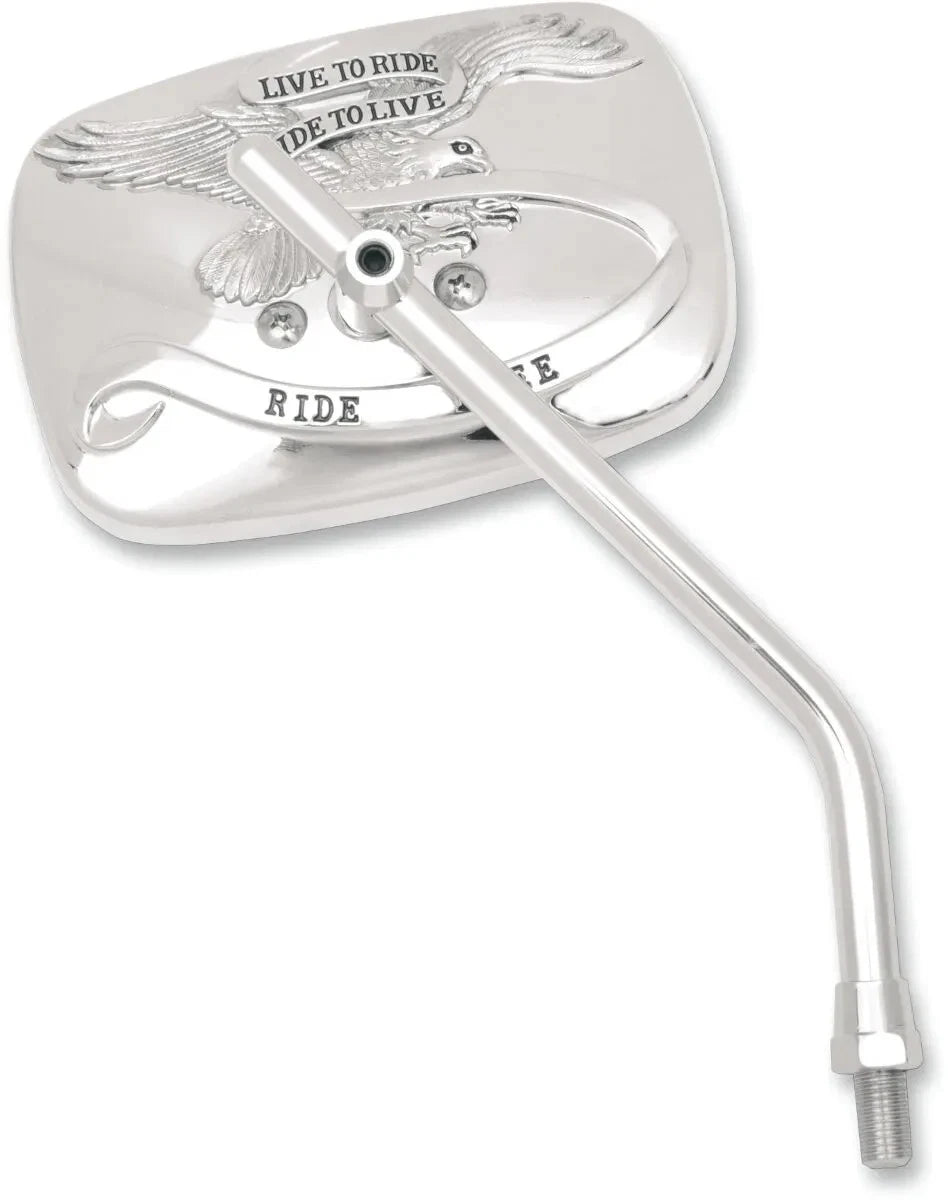 EMGO MOTORCYCLE CUSTOM VINTAGE HARLEY DAVIDSON CHROME REARVIEW MIRRORS|277707801478