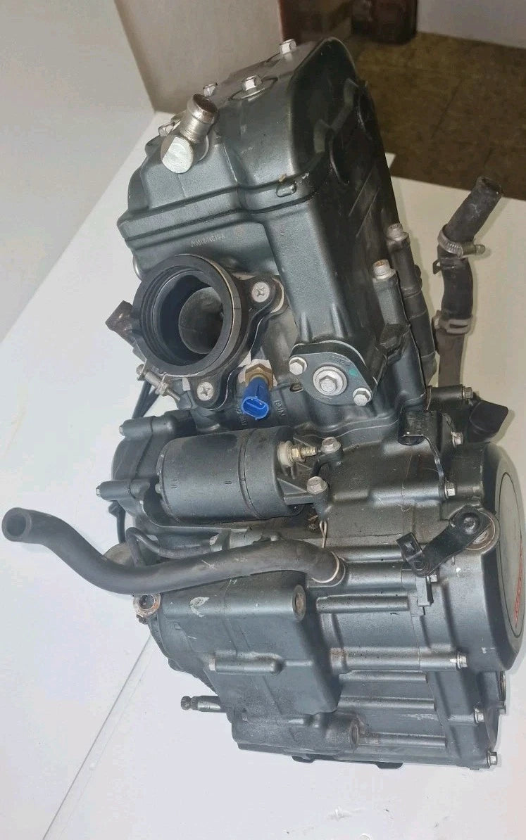 ENGINE BLOCK 15-16 KTM 390 DUKE COMPLETE ENGINE MOTOR HEAD CASES RUNS 36,000KM |278230133722