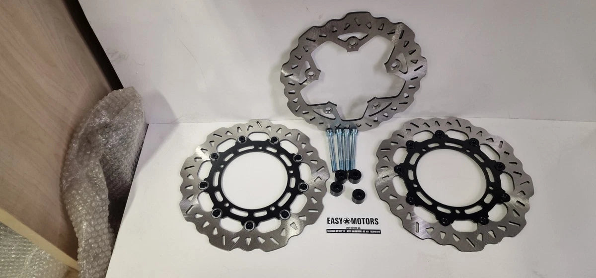 Kit Dischi Anteriori Da 300mm+boccole+disco Posteriore Yamaha Tmax 530/560 15-26|287362736691
