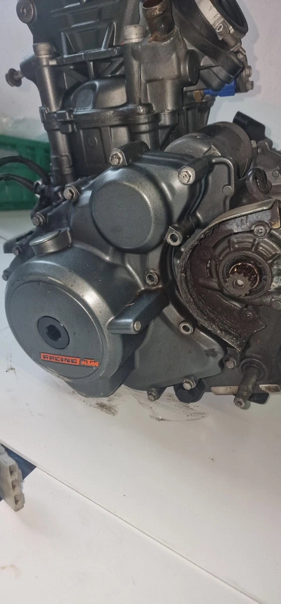 ENGINE BLOCK 15-16 KTM 390 DUKE COMPLETE ENGINE MOTOR HEAD CASES RUNS 36,000KM |278230133722