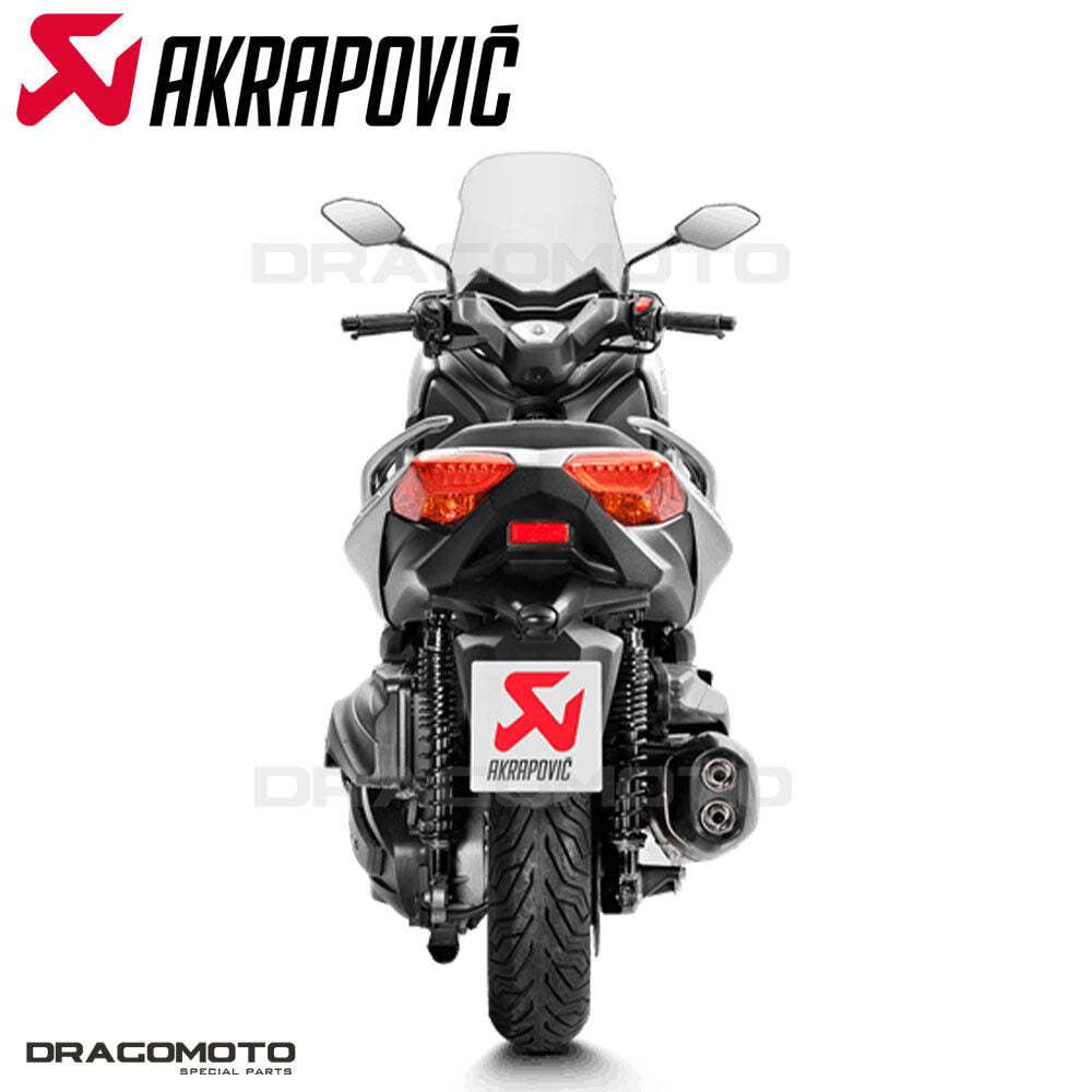YAMAHA X-MAX 400 2018-2020 Exhaust AKRAPOVIC S-Y4SO18-HRAASS|125738158662