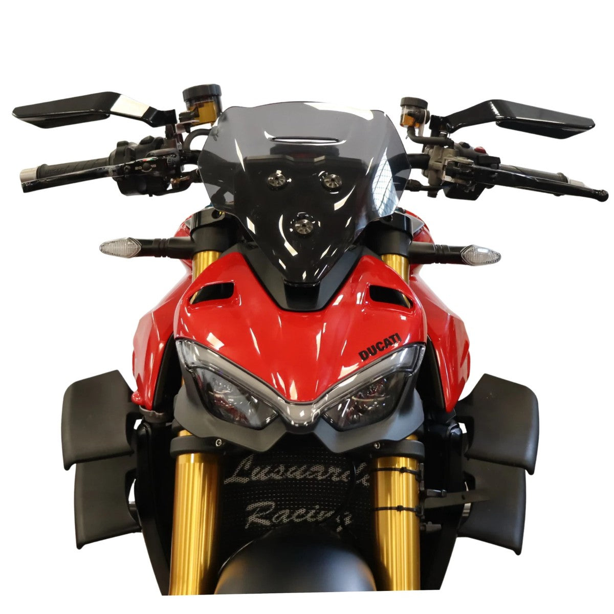 specchi specchietti retrovisori far per Moto da manubrio universale Dx/SX nero|277899975125