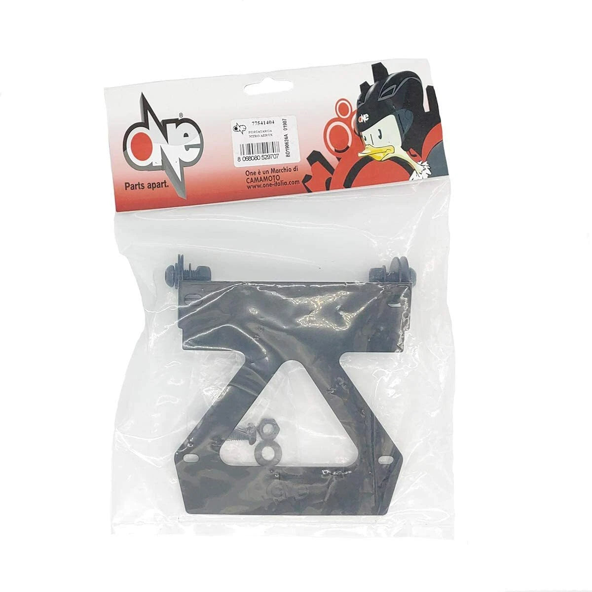 ADJUSTABLE LICENSE PLATE HOLDER SCOOTER AND MOTORCYCLE 50 + LED ARROWS + FOLDING MIRROR|366300411239