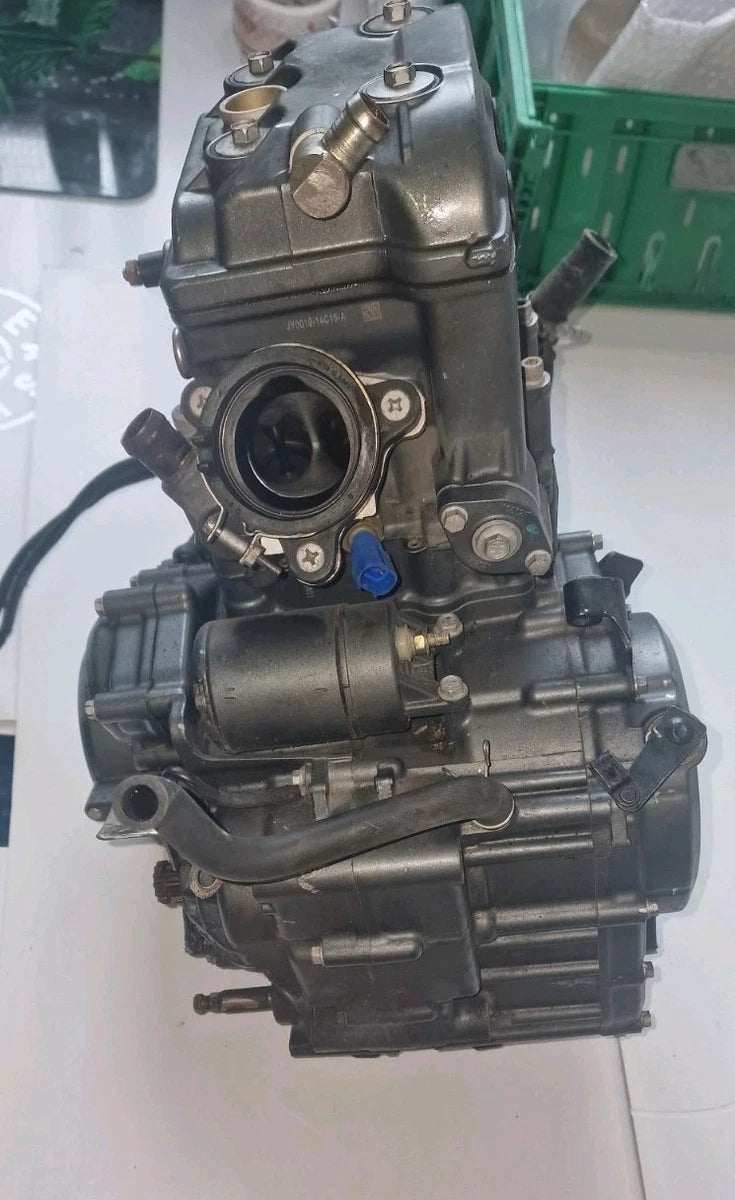 ENGINE BLOCK 15-16 KTM 390 DUKE COMPLETE ENGINE MOTOR HEAD CASES RUNS 36,000KM |278230133722