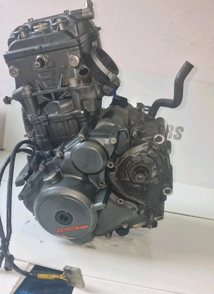 ENGINE BLOCK 15-16 KTM 390 DUKE COMPLETE ENGINE MOTOR HEAD CASES RUNS 36,000KM |278230133722