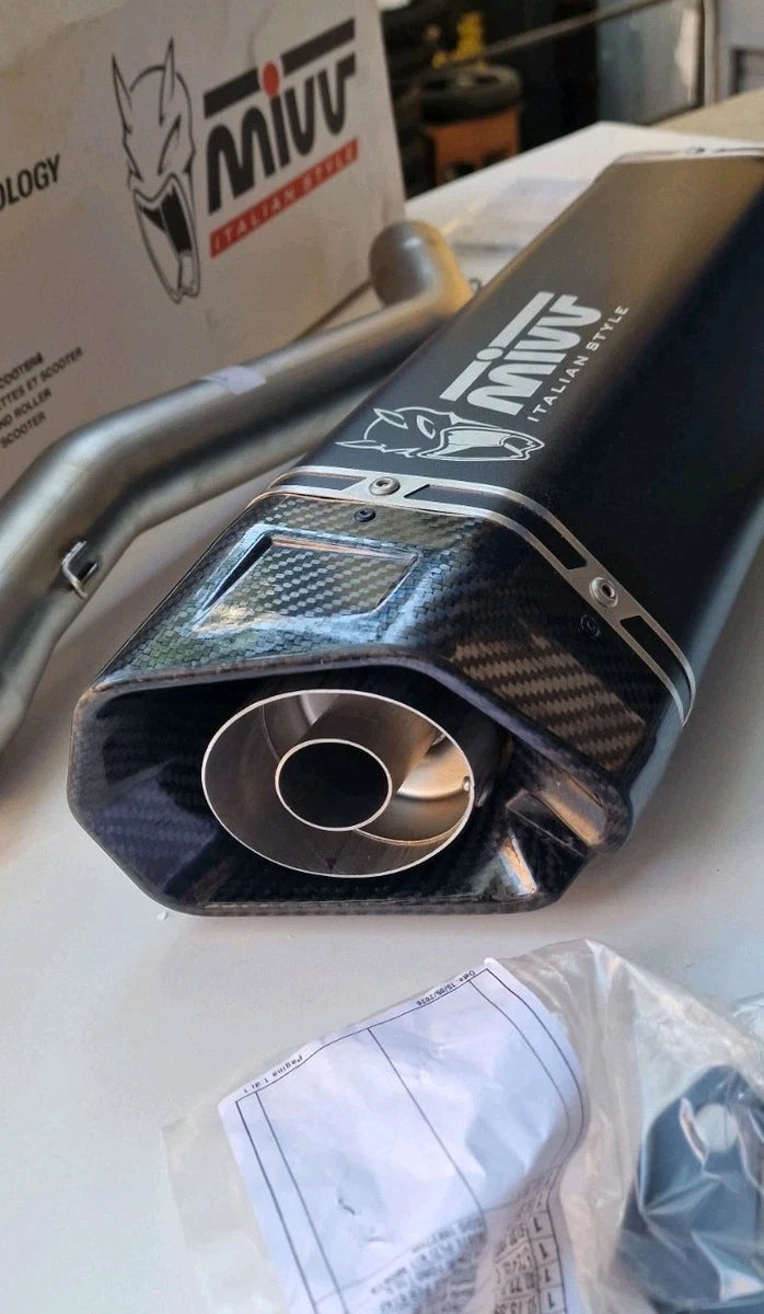Y.073.LR1XB MARMITTA SCARICO OMOLOGATO MIVV PER YAMAHA T-MAX TMAX 560 2022-2024|278027736287