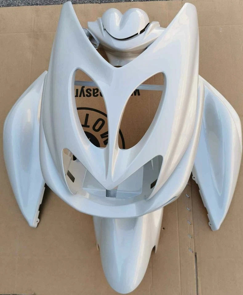 KIT PLASTIC FAIRINGS BODIES X YAMAHA AEROX MBK NITRO 50 100 97 12 PEARL WHITE|366297408891