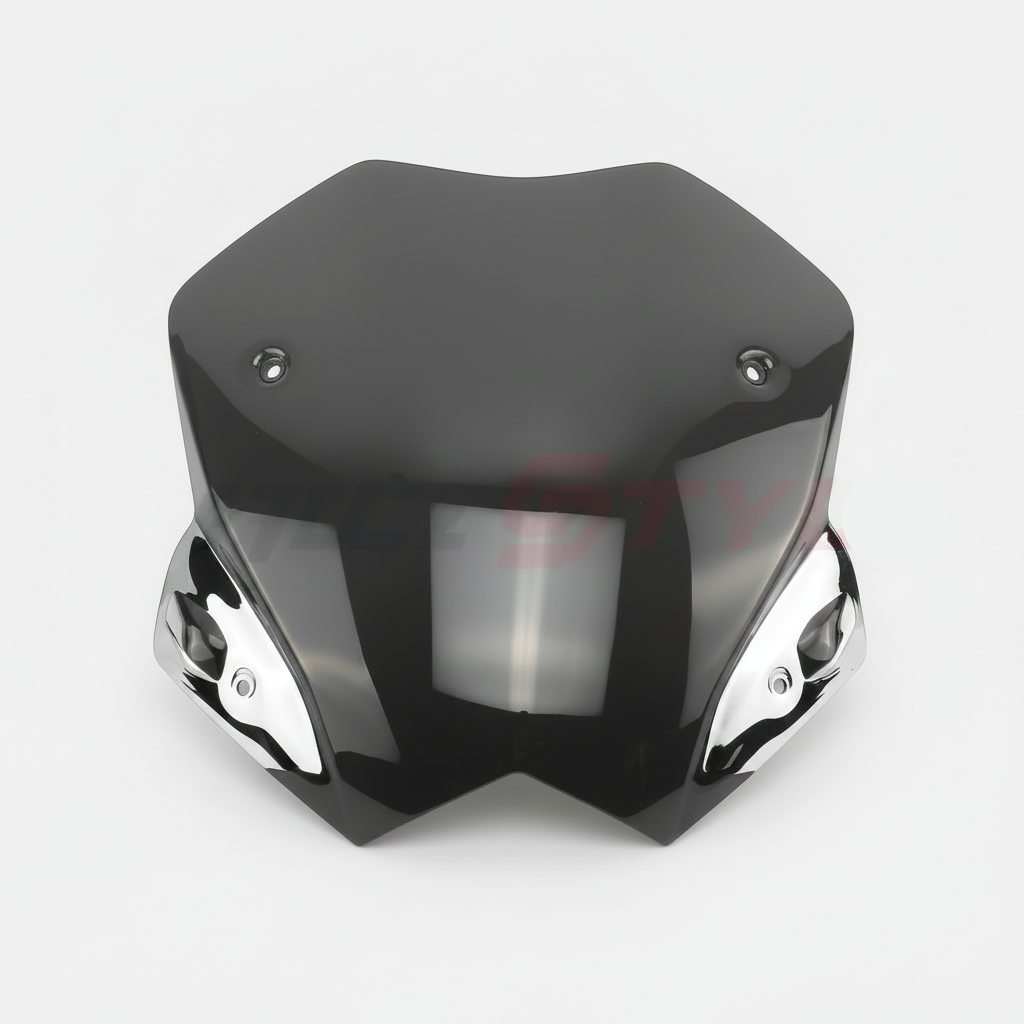 Spiler Sport Fairing || Glossy Black Yamaha Tmax T-max 530 2012-2016|365203390198