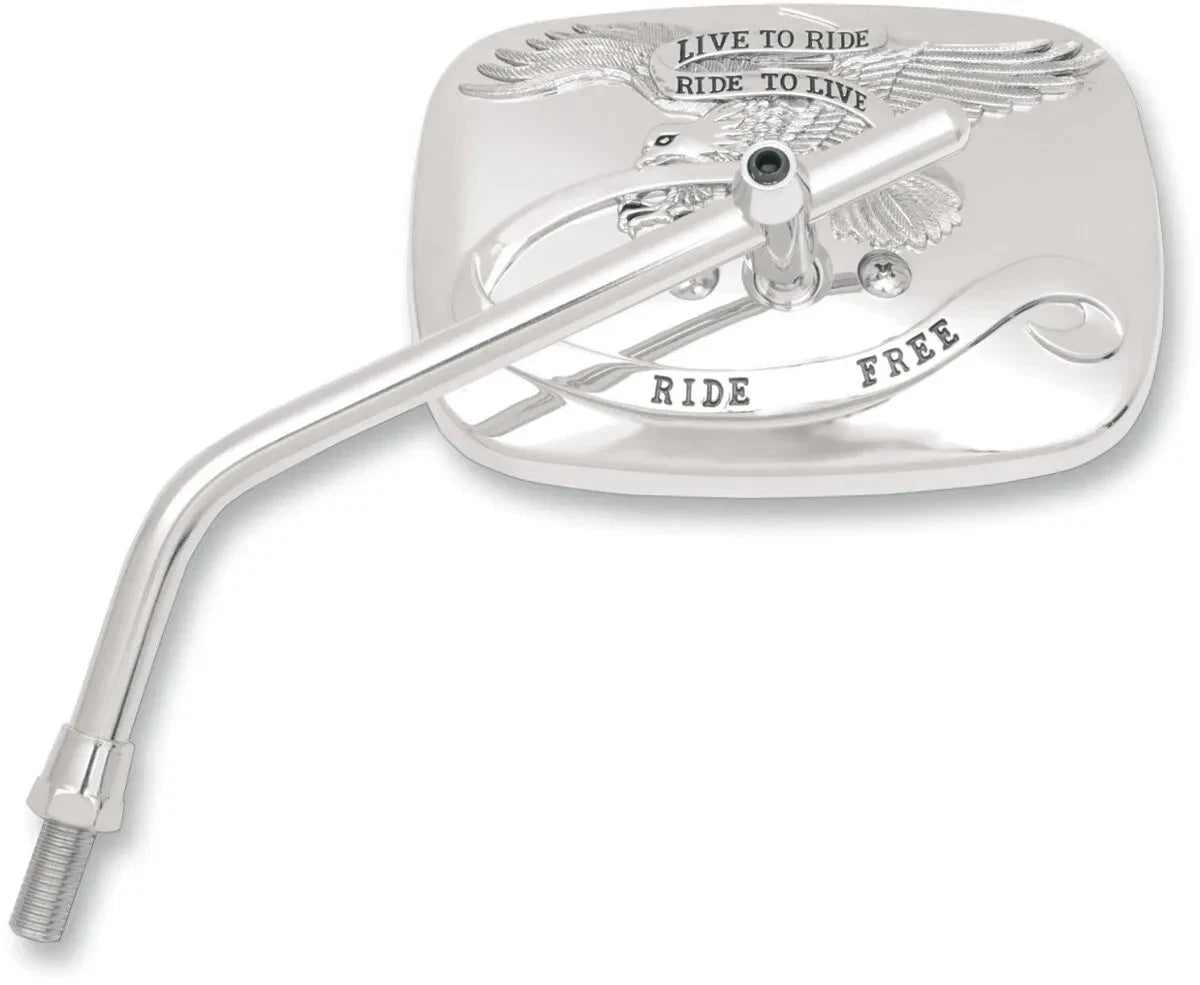 EMGO MOTORCYCLE CUSTOM VINTAGE HARLEY DAVIDSON CHROME REARVIEW MIRRORS|277707801478