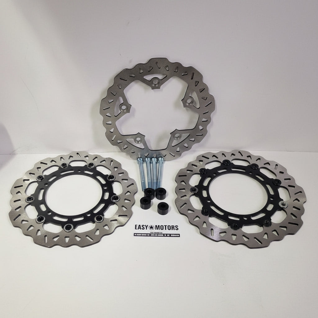 Kit Dischi Anteriori Da 300mm+boccole+disco Posteriore Yamaha Tmax 530/560 15-26|287362736691