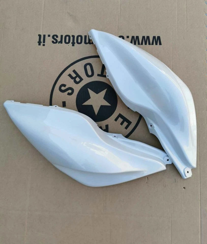 KIT PLASTIC FAIRINGS BODIES X YAMAHA AEROX MBK NITRO 50 100 97 12 PEARL WHITE|366297408891