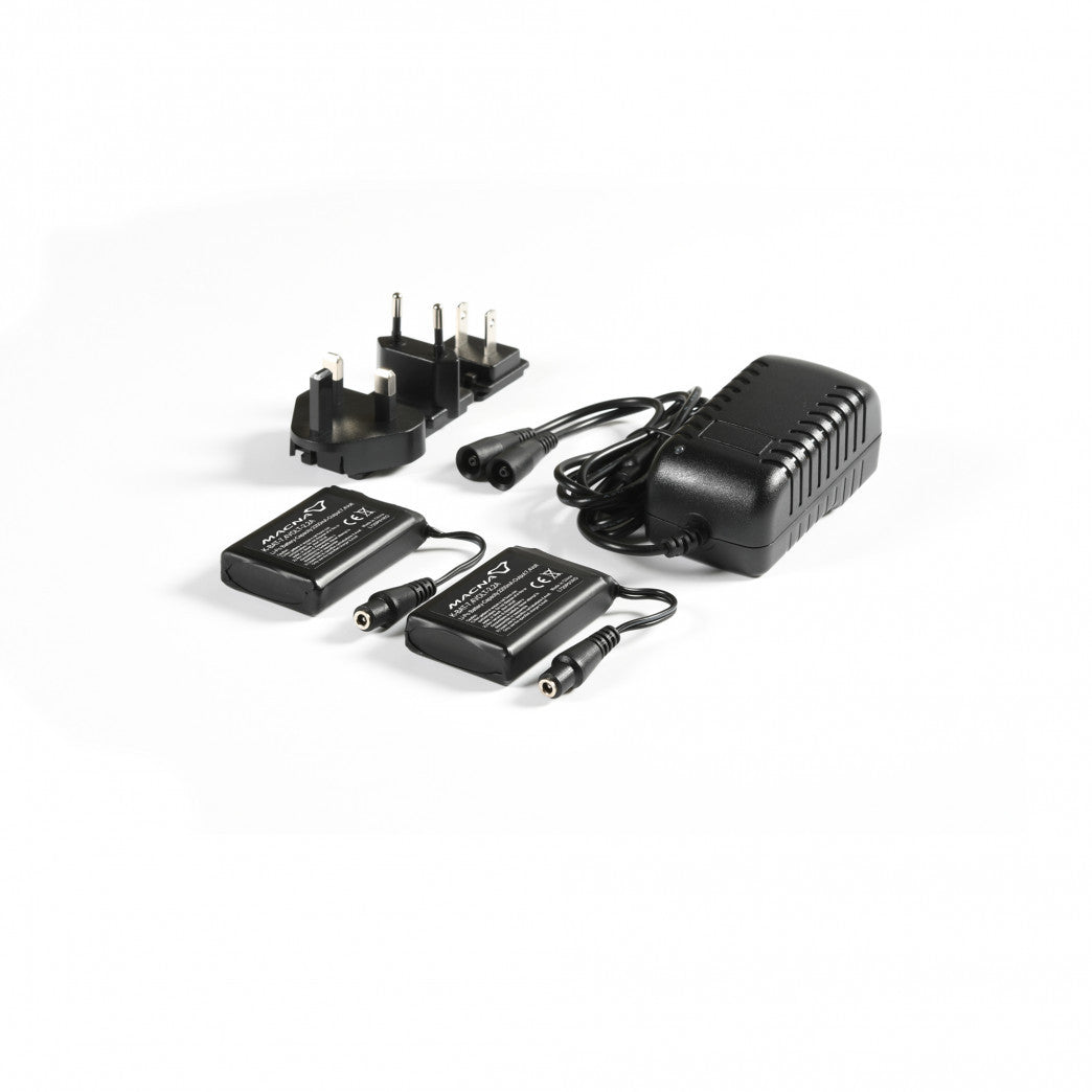 BATTERIA + CARICATORE GUANTI CALZINI 7,4V 2200 MAH MACNA