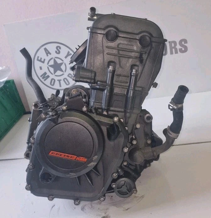 ENGINE BLOCK 15-16 KTM 390 DUKE COMPLETE ENGINE MOTOR HEAD CASES RUNS 36,000KM |278230133722
