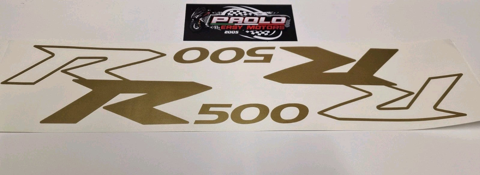 COPPIA ADESIVI X SCUDO ANTERIORE PER YAMAHA T-MAX TMAX RR 500 2001 AL 2011 - Foto 1 di 2