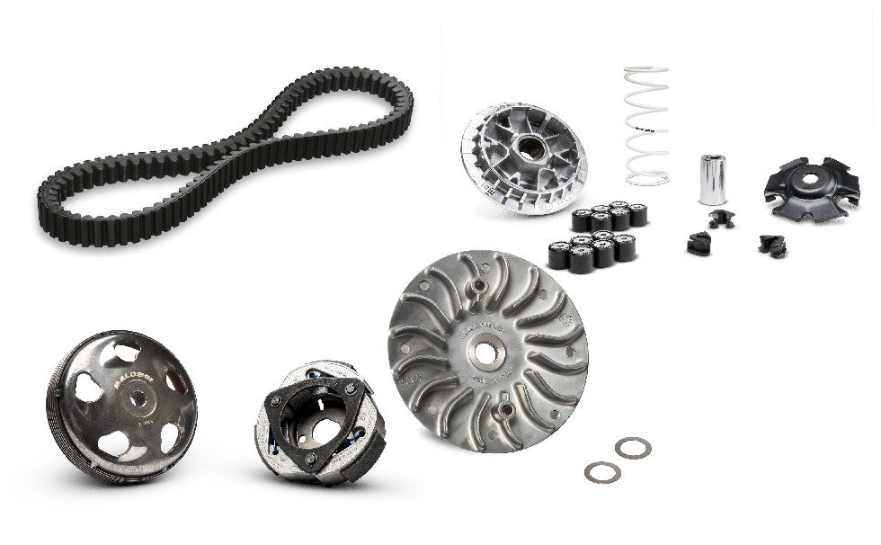 VARIATORE+CINGHIA+CAMPANA+FRIZIONE+SEMIPULEGGIA FISSA HONDA SH 125 150 2020/2026
