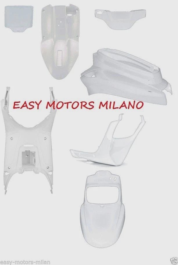 YAMAHA BW S BWS ORIGINAL MBK BOOSTER SPIRIT FAIRING KIT 7pcs WHITE 2004->|406793367554