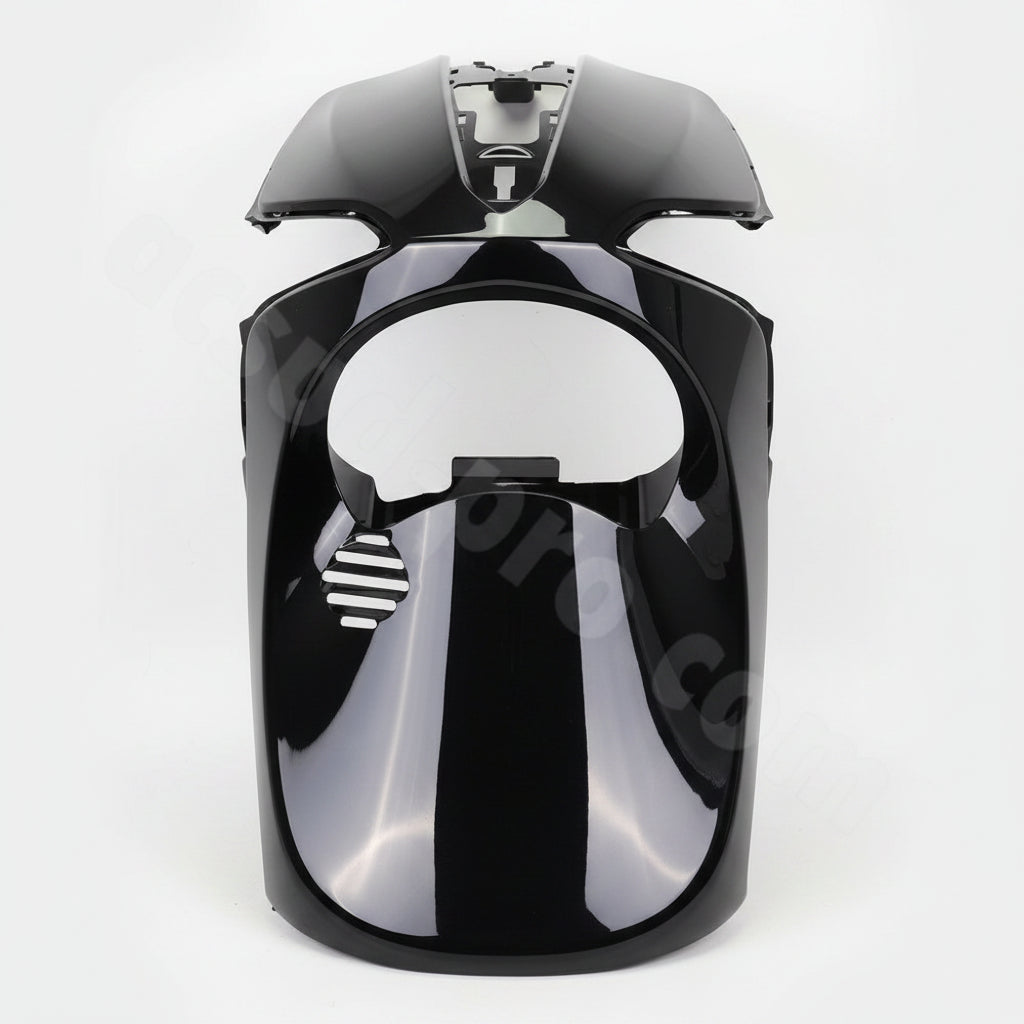 1B0013346 FRONT SHIELD FAIRING Piaggio Liberty 50-125 i-GET 3v 2015-2024 BLACK|406793368619