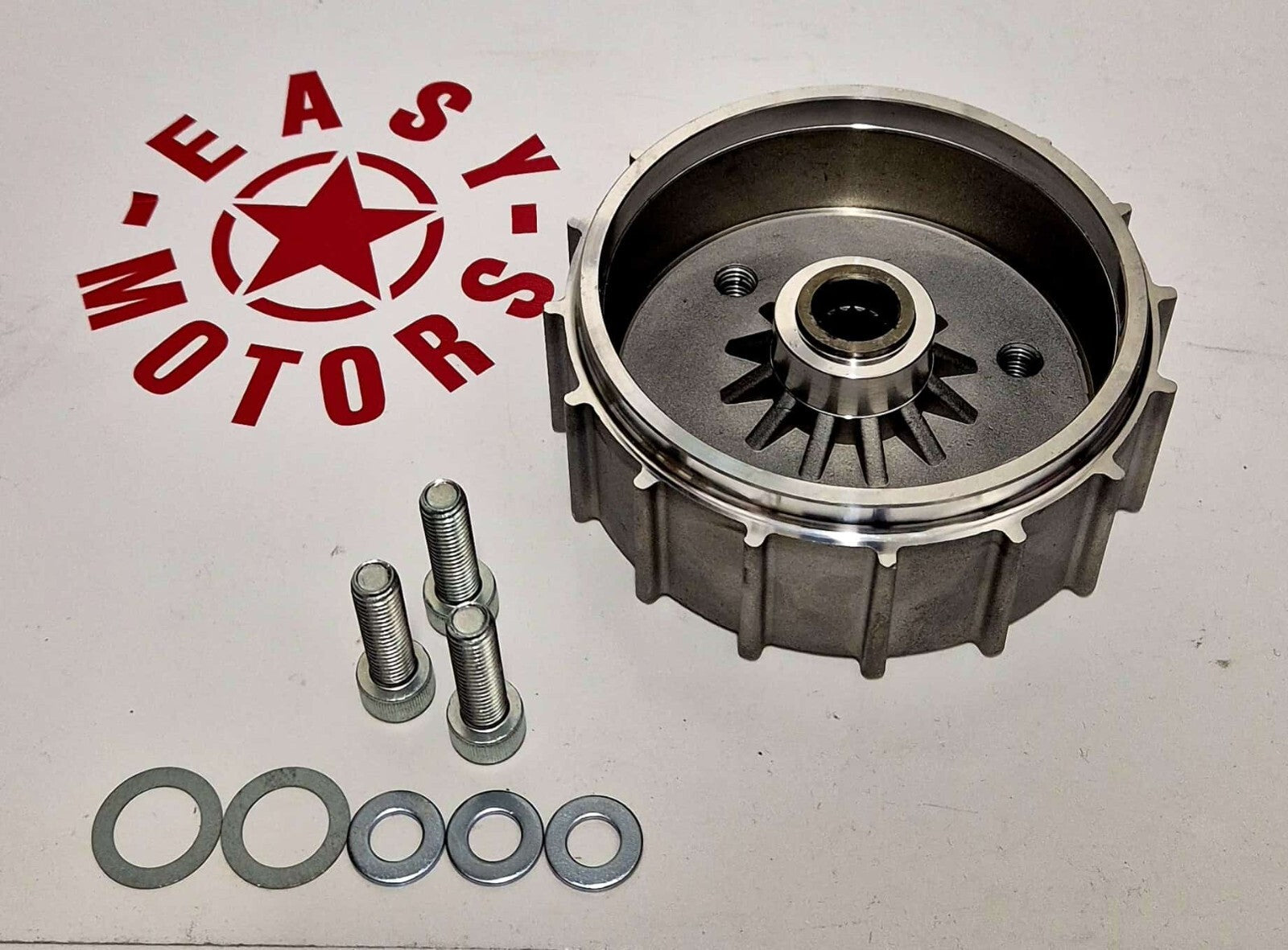ADATTATORE CERCHIO RUOTA POSTERIORE AEROX NITRO SU BOOSTER STUNT BWS CARENZI - Foto 1 di 5