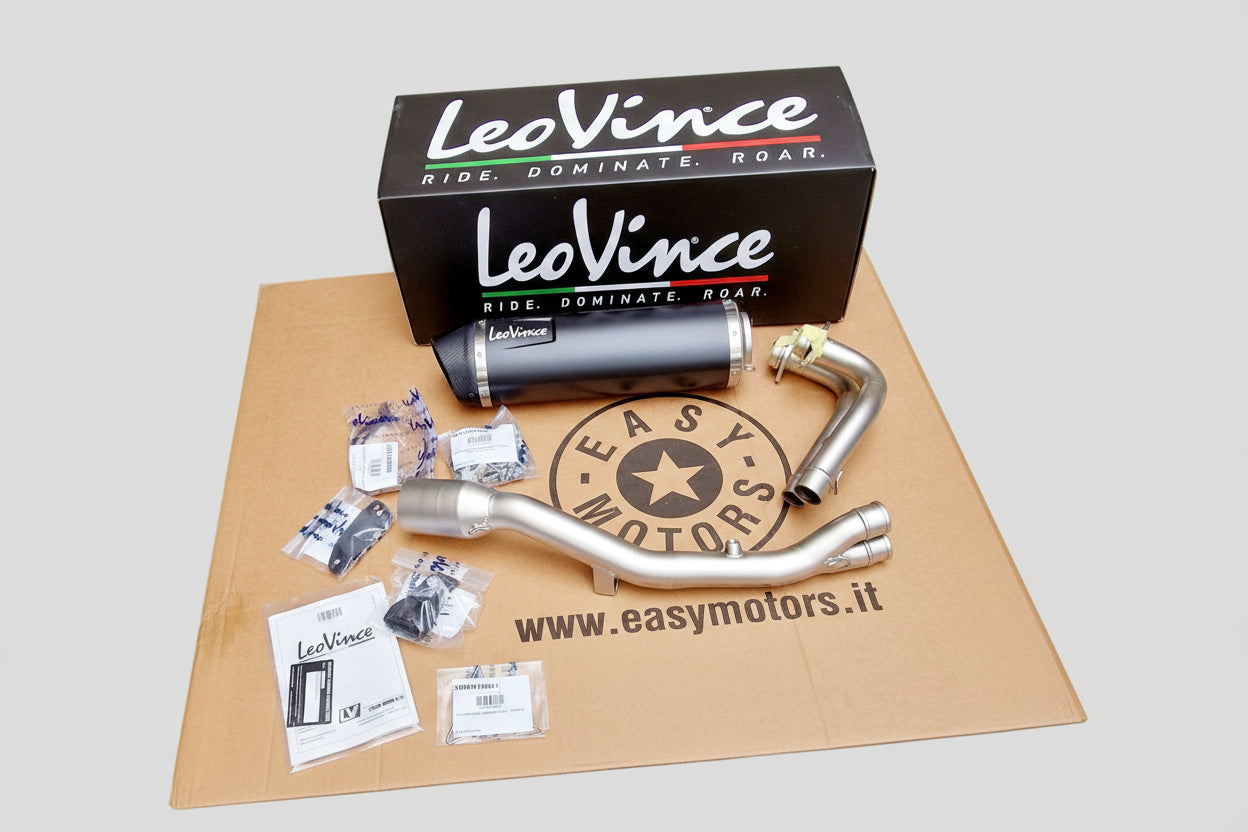 SCARICO COMPLETO LEOVINCE 14342EB LV EVO YAMAHA TMAX T-MAX 530 2017-2019 560 2020-2021